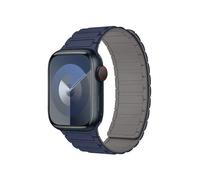 (indigo gray, 42mm 44mm 45mm 49mm) Magnetic Loop for Apple Watch Bands 44mm 40mm 49mm 45mm 41mm 38mm Silicone Bracelet iWatch Series 9 8 7 6 5 4 3 Se ultra 2 strap