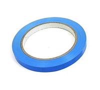 Indigo® High Quality Butcher Sealing Tape - 9mm x 66m - PVC Neck Bag/Fruit/Veg/Meat/Sweets (6 x Blue)