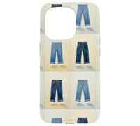 Indigo Icons Painterly Denim Art for the True Denimhead Case for iPhone 15 Pro