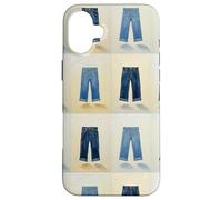 Indigo Icons Painterly Denim Art for the True Denimhead Case for iPhone 16 Plus