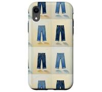 Indigo Icons Painterly Denim Art for the True Denimhead Case for iPhone XR