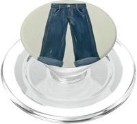 Indigo Icons Painterly Denim Art for the True Denimhead PopSockets PopGrip for MagSafe