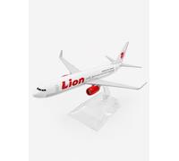 indigo® Lion Air Boeing 737-900ER Diecast Metal Model Aircraft with Display Stand, 1:400 Scale Airline Aeroplane Collectable Display Jet Airliner Replica, Aviation Gift for Collectors & Enthusiasts