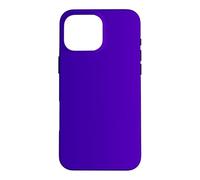 Indigo Minimalist Color Artwork Case for iPhone 16 Pro Max