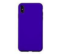 Indigo Minimalist Color Artwork Case for iPhone XS Max