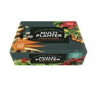 indigo® Multi-Planter Medium Grow Container - 3-Way Vegetable & Herb Planter with Optimised Root Depth, Superior Water Retention & 6-Week Feed for Patio, Balcony & Allotment Gardening