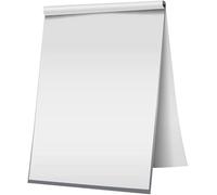 indigo® Office PLAIN Perforated Flipchart Pad Bleed Resistant - 40 SHEETS - 840 x 594 mm For Presentations, Office, School (Pack of 1)