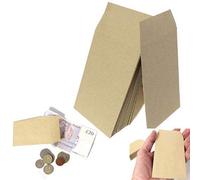 Indigo Plain Money Dinner Brown Manilla Envelopes (50)