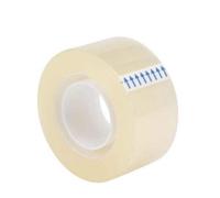 indigo® Premium Clear Sellotape - 19mm x 33mm - Sticky Clear Tape Easy Tear (QTY: 2)