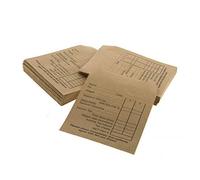 Indigo Printed Wage Pay Money Brown Manilla Envelopes (1000)