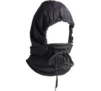 Indigo Soul Heavyweight Fleece Balaclava - Waterproof Thermal Neck Warmer & Ski Mask - Adjustable Windproof Hood for Skiing, Cycling & Outdoor Winter Sports - One Size Fits All (Black)