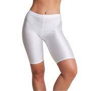 Indigo Soul Kids Girls Nylon Cycling Shorts Kids Cycling Shorts Swim Trunks PE Cycling Shorts Swimwear Hot Pants (Age, 11_12 Years White)