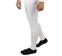 Indigo Soul Kids Thermal Underwear Long Johns Bottom Boys Warm Winter Trouser Leggings, White, 8-9 Years