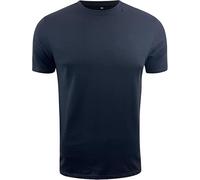 Indigo Soul Mens Plain T Shirts Cotton Crew Neck Short Sleeve T-Shirts Regular Gym Sports Casual Tee Shirt (XL, Navy)