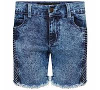 Indigo Soul Womens Denim Shorts with Pocket Ladies High Waist Frayed Hem Ripped Jeans Short Denim Hot Pants Girls Mini Jeans Shorts