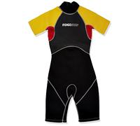 Indigo Surf Junior Kids Childs Indigo Shorty Wetsuit Age 7 - Teens - Black/Blue - L 30"-31"