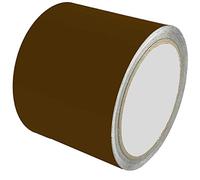 INDIGOS UG - Adhesive Tape Light Brown Glossy - 10 m x 8 cm - Decorative Strips Car Accessories - Rim Sticker Motorcycle - Car Film - Boat Model Making - Decorative Strips Side Stripes Tuning