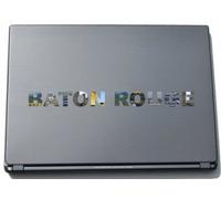 INDIGOS UG Baton Rouge Laptop Sticker Laptop Skin 210 mm with sights