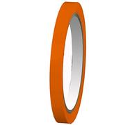 INDIGOS UG - Decorative Strips 10 m x 30 mm - Glossy Pastel Orange - Modeling Cars, Motorcycles, Boats, Side Strips, Adhesive Strips, Tuning, Car Wrapping, Coating Strips for Cars