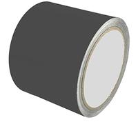 INDIGOS UG - Decorative Strips 10 m x 8 cm - Dark Grey Gloss - Car Motorcycle Boat Model Making - Decorative Strips Side Strips Adhesive Strips - Tuning - Car Wrapping Car Film Trim