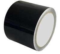 INDIGOS UG - Decorative Strips 10 m x 8 cm - Glossy Black - Models of Cars, Motorcycles, Boats, Side Strips, Adhesive Strips, Tuning, Car Wrapping, Strips for Cars