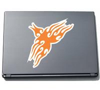 INDIGOS UG Laptop Sticker Laptop Skin 142MMX150 MM FIRE Arrow Attack