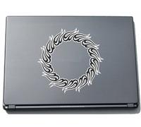 INDIGOS UG Laptop Sticker Laptop Skin 152MMX150 MM FIRE ATTACK
