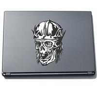 INDIGOS UG Laptop Sticker Laptop Skin 156MMX210 MM King Skull Darkness