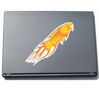 INDIGOS UG Laptop Sticker Laptop Skin 178MMX150 MM Eagle Head with Full Body Carvings