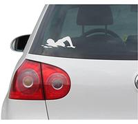 INDIGOS UG Sticker/Decal - JDM - Die cut - Swim Team Swimming Decal Car Window Laptop Sticker - silver - 149mm x76mm - Car Laptop Tuning gift