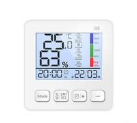 Indir Humidity with Backlit Display For - Digital Hygrometer Thermometer for Home Office, High Low History Tracking, Magnetic & Wall