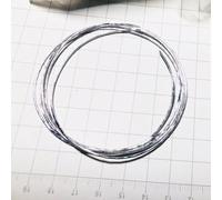 Indium Metal Wire, 1mm Diameter, 99.995% Pure for Nanotechnology, Semiconductor Soldering, and Cryogenic use(20Grams 3.48m)