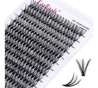 Individual Cluster Lashes Extensions 30D 0.07 D Curl 15-20mm Mixed Trays Extensions 240Pcs Individual Cluster Lashes DIY Eyelash Extensions at Home