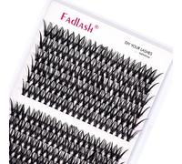 Individual Cluster Lashes Extensions 30D 40D 0.07 D Curl 10mm Extensions 200Pcs Individual Cluster Lashes DIY Eyelash Extensions at Home