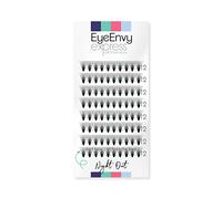 Individual Cluster Lashes Night Out D curl 12mm Medium Faux Mink Full Volume EyeEnvy Express Lash Extensions