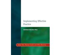 Individual Education Plans Implementing Effective Practice