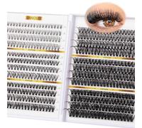 Individual Eyelashes 480PCS Cluster Lashes 10-20MM 20D 30D 40D 60D 80D 100D Thick Volume Lash Extensions Natural D Curl Lashes Soft Volume Eyelash Clusters DIY Eyelash Extensions for Beginners-6