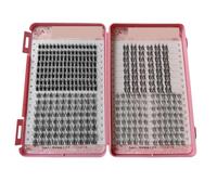 Individual Eyelashes False Eyelashes Mix 32 Rows Natural Diy Extension Supplies Lashes Cluster Multi Style Fusion Soft Fluffy Cluster Eyelash Extensions (Cat Elf mix book)