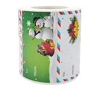 Individual Festival Stickers Merry Christmas Gift Name Tag Sticker Label Present Decal Package Box Party Supplies