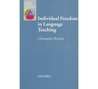 Individual Freedom in Language Teaching: Language Education and Applied Linguistics (Oxford Applied Linguistics)