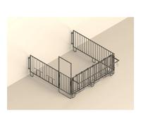 Individual group kit 5 calves, zinc-plated, complete Kerbl