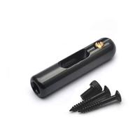 Individual Guitar Tube Bridge 8.5x41.5mm String Bottom Trough Split Type Guitar Black/Golden/Silver Single
