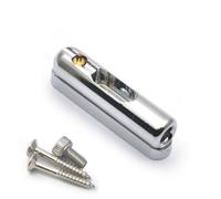 Individual Guitar Tube Bridge 8.5x41.5mm String Bridge Bottom Trough String Split Type Guitar Black/Golden/Silver Individual Tube