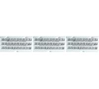 Individual Knotted Eyelash Extensions, Super Thick Cluster, Short/Medium/Long (Long 12mm - Pack of 3)