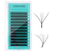 Individual Lashes Cashmere Volume Lash Extensions D Curl 8DW Premade Eyelashes Mixed and Single Tray,Soft and Dense Rapid Blooming Lashes,Eyelash Extensions for Professional Use(13mm)