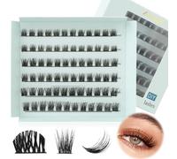 Individual Lashes Cluster Lashes Thin Band Lash Ribbons Individual Eyelashes Soft Eyelashes Individual Lashes Individual 10mm 12mm 14mm Lash Clusters by Obeyalash (C-2 Mix)