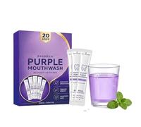 Individual Mouthwash Packets 20 Sachets Color Balancing Brightening
