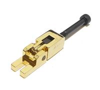 Individual No 3 saddle for Floyd Rose guitar tremolo PS113 in gold By Sung Il