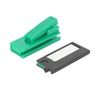 Individual Radiation Detector, Portable Electromagnetic Field Radiation Dosimeter, High - Sensitivity X Gamma Neutron Detector with 0.1μGy Threshold for Pocket Use in Nuclear (Green)