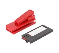 Individual Radiation Detector, Portable Electromagnetic Field Radiation Dosimeter with 0.1μGy Threshold, High Sensitivity Nuclear Radiation Detector for Pocket Use in Radiomedicine (Red)